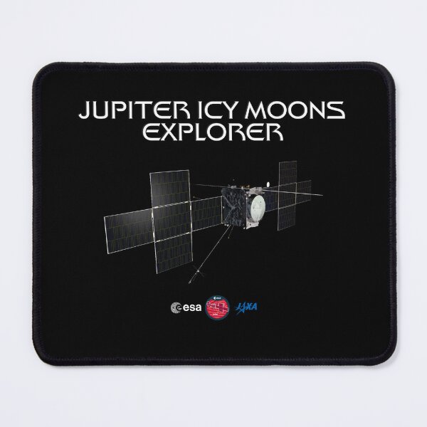 Item preview, JUICE Mission 2023 by ESA and JAXA: Show Your Support for Jupiter Icy Moons Exploration by ESA - Perfect for Astronomers, Physicists, Teachers, Space Enthusiasts, and Science Lovers designed and sold by marboywonderboy.