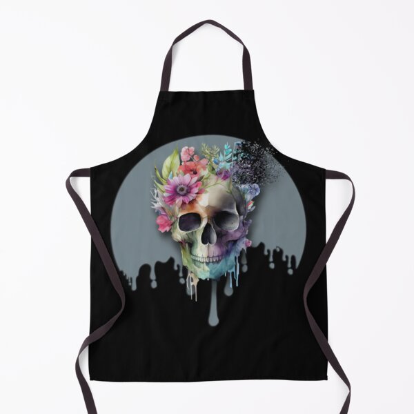 Item preview, Os Et Botanique Skulls Flowers Dripping Green designed and sold by AlpacaSmokes.