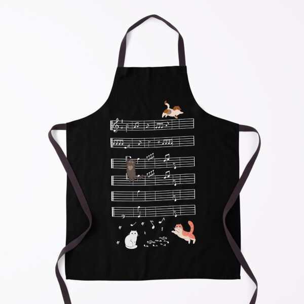 Item preview, Cats playing with music notes designed and sold by SushiAnn.