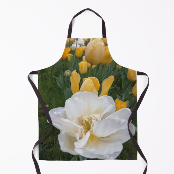 Item preview, Spring Flower tulip yellow meadow designed and sold by marghe41.