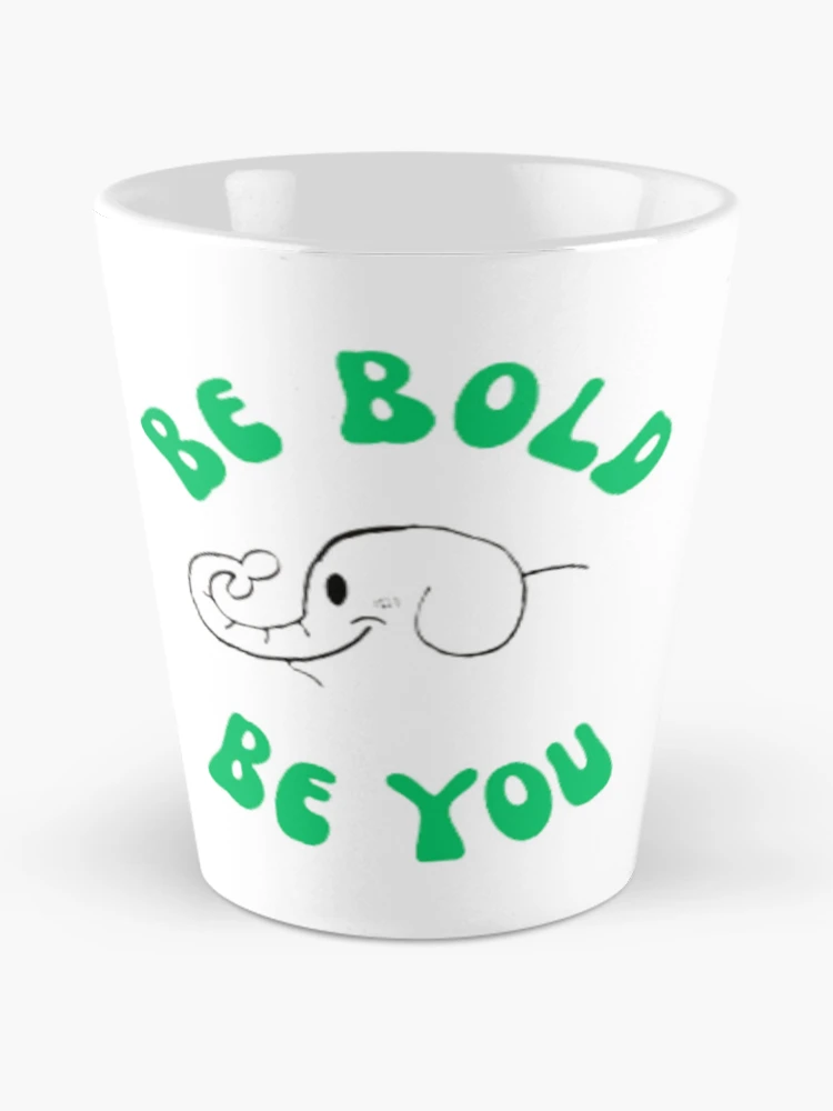 Thumbnail 2 of 4, Coffee Mug, Be Bold, Be YOU (Green) designed and sold by RascalDesigns.