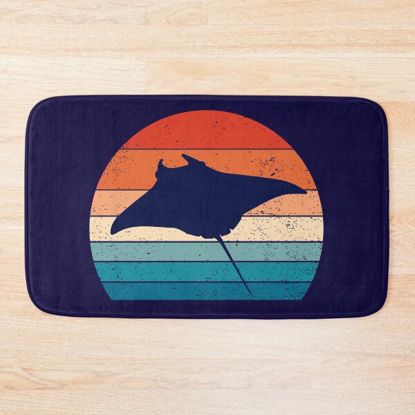 Item preview, Retro Design Manta Ray T-Shirt and Gifts For Manta Ray Lover, Animal Lover designed and sold by Kenny789.