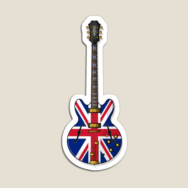 Item preview, Noel Gallagher's Union Jack Guitar designed and sold by LeeThomasDesign.