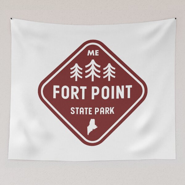 Item preview, Fort Point State Park Maine designed and sold by bivenart.