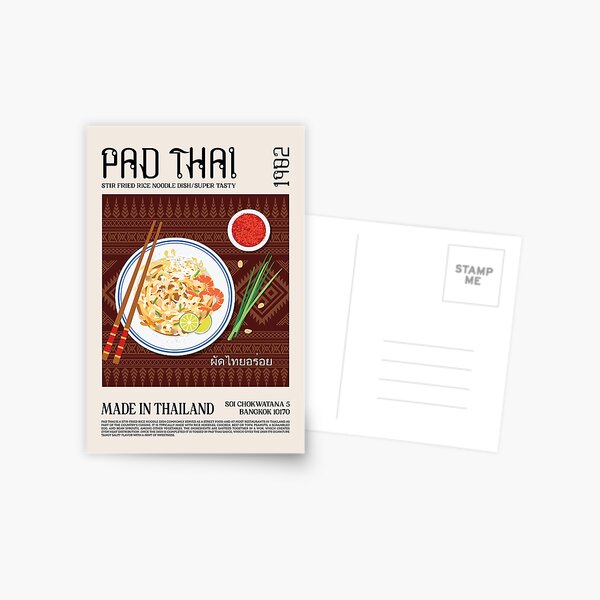 Item preview, Pad Thai Wall Art designed and sold by SurfolioPrints.