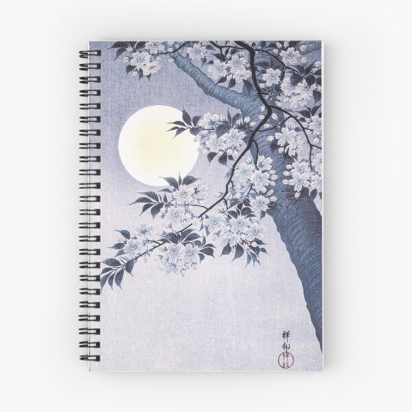 Item preview, Blossoming Cherry on a Moonlit Night designed and sold by LazyOracle.