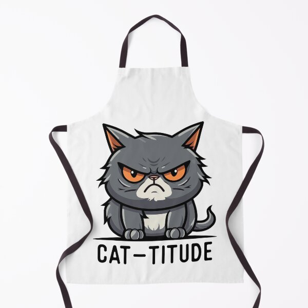Item preview, Angry cat with attitude - Cat-titude designed and sold by Gerald Waters.