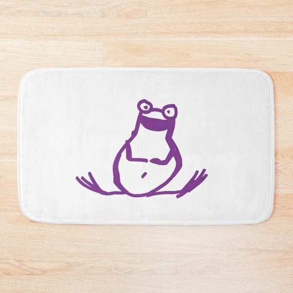 Item preview, Happy Frog Purple Doodle designed and sold by NeonPinkTears.