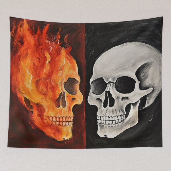 Item preview, Flaming Duality designed and sold by ddaiart.