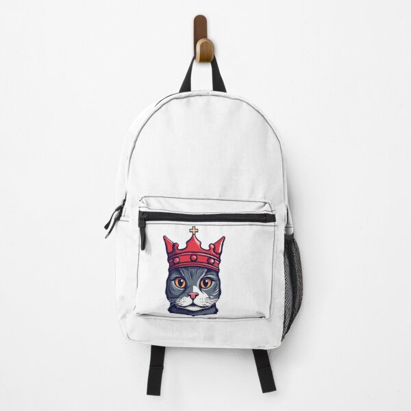 Item preview, Cute cartoon cat wearing a crown vector style designed and sold by Gerald Waters.