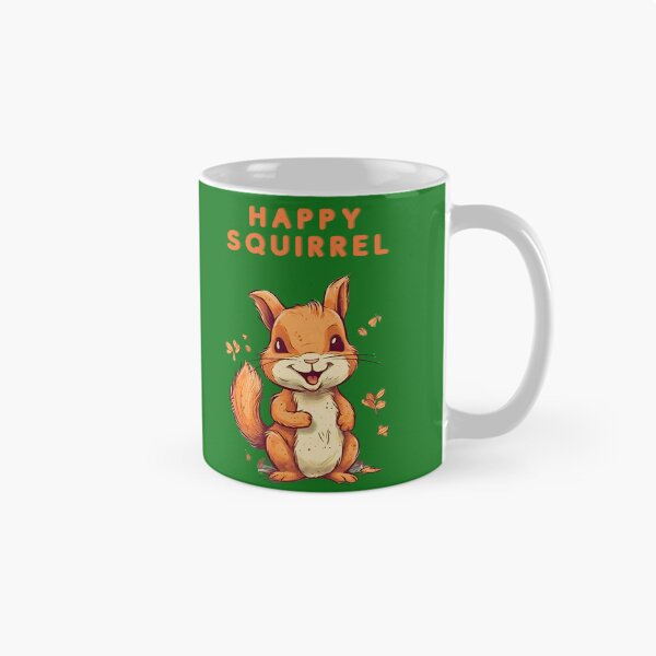 Item preview, Happy Squirrel Funny Little designed and sold by michallaga.