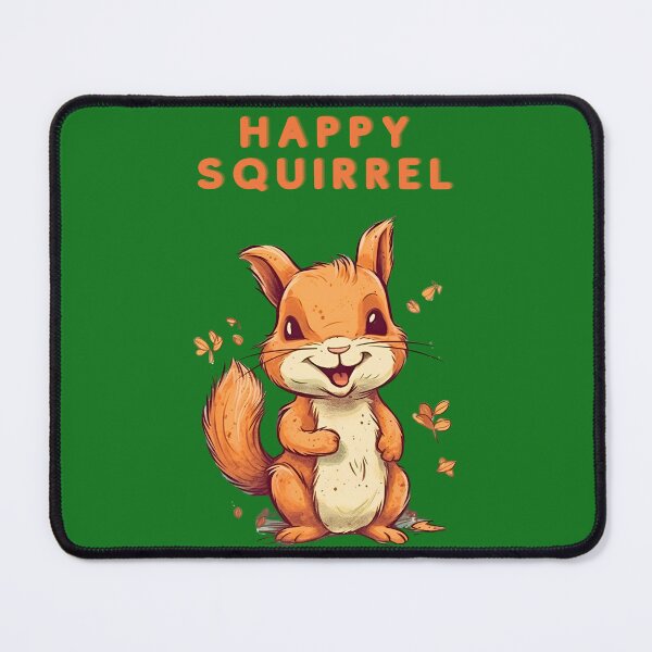 Item preview, Happy Squirrel Funny Little designed and sold by michallaga.
