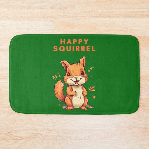 Item preview, Happy Squirrel Funny Little designed and sold by michallaga.