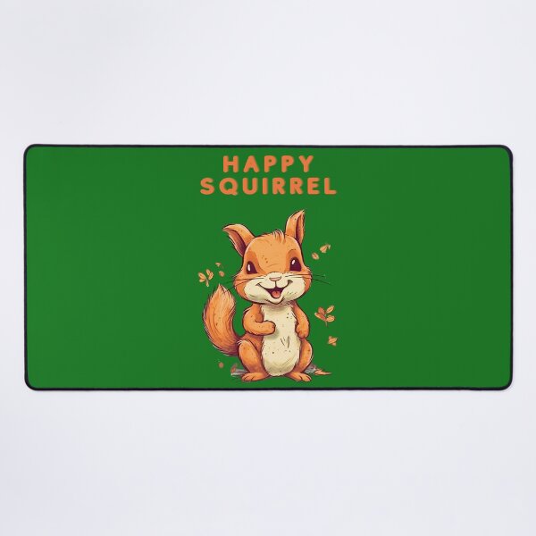 Item preview, Happy Squirrel Funny Little designed and sold by michallaga.