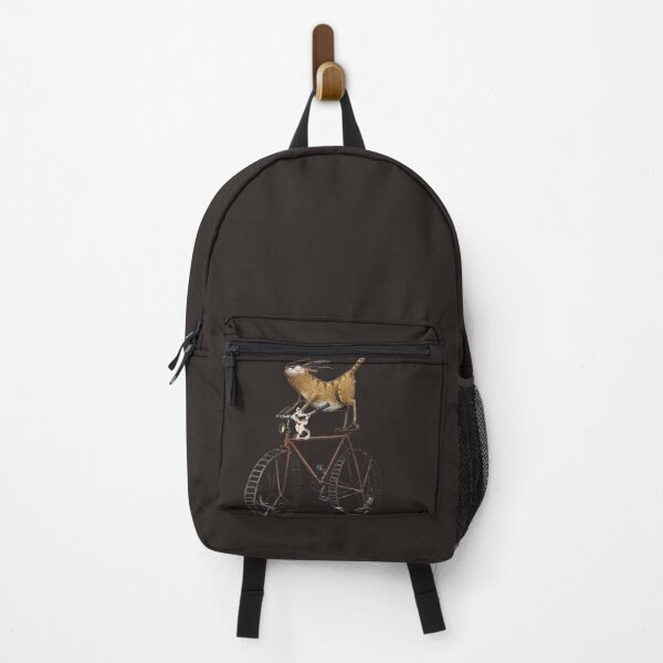 Item preview, A tomcat and a cat on a bicycle tour designed and sold by Sanooshop.