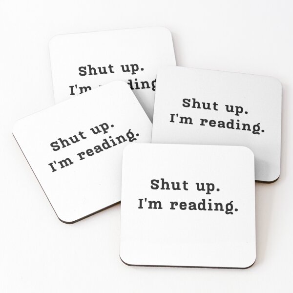 Item preview, Shut Up. I´m Reading. No More Interruptions designed and sold by Rebel-Design.