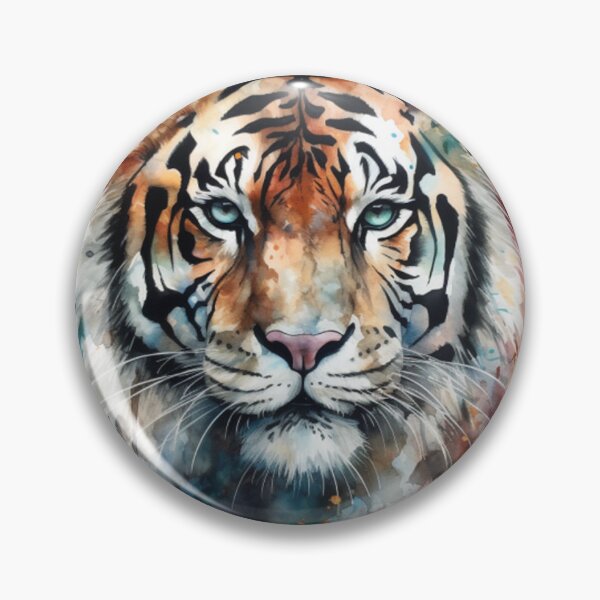 Item preview, Tiger Watercolour designed and sold by CreativeNatureR.