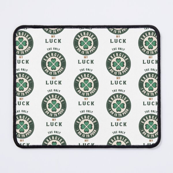 Item preview, Push Your Luck with Clover designed and sold by CinEmmaDesign.