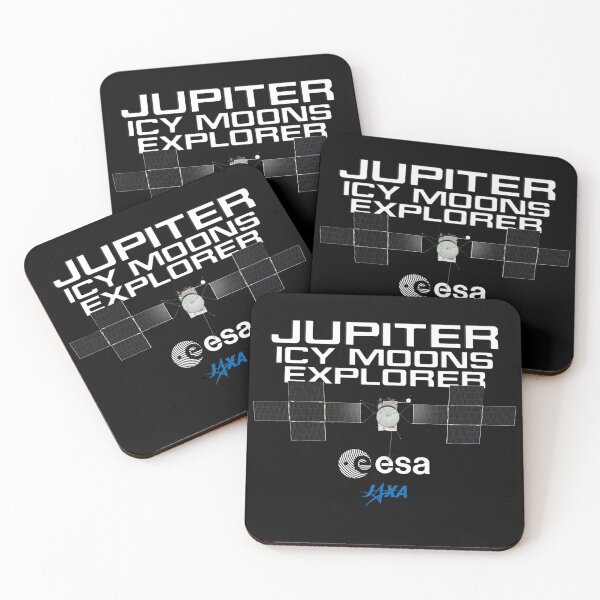 Item preview, JUICE Mission 2023: Show Your Support for Jupiter Icy Moons Exploration by ESA - Perfect for Astronomers, Physicists, Teachers, Space Enthusiasts, and Science Lovers designed and sold by marboywonderboy.