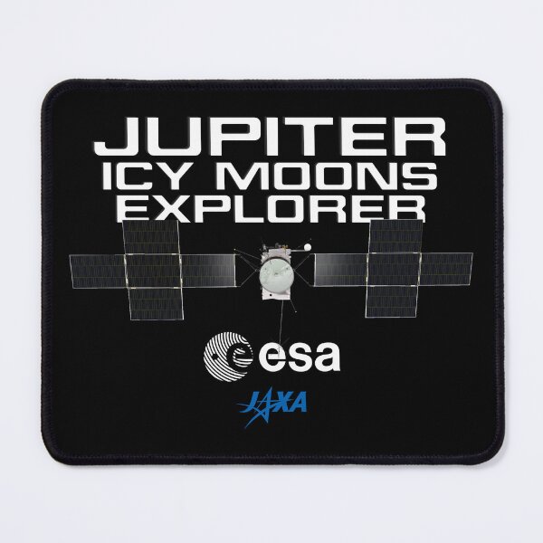 Item preview, JUICE Mission 2023: Show Your Support for Jupiter Icy Moons Exploration by ESA - Perfect for Astronomers, Physicists, Teachers, Space Enthusiasts, and Science Lovers designed and sold by marboywonderboy.
