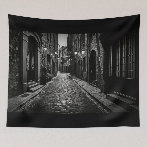 Item preview, Black & White Old Street designed and sold by TylerBurst.
