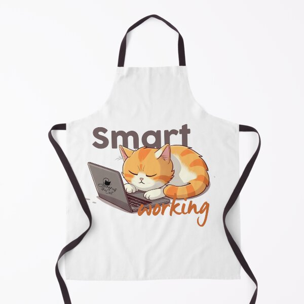 Item preview, Smart Working Cat designed and sold by urban-warriors.