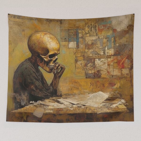 Item preview, Pensive Remains designed and sold by ddaiart.
