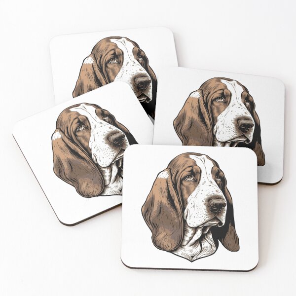 Item preview, Basset Hound designed and sold by Graffeine Art.