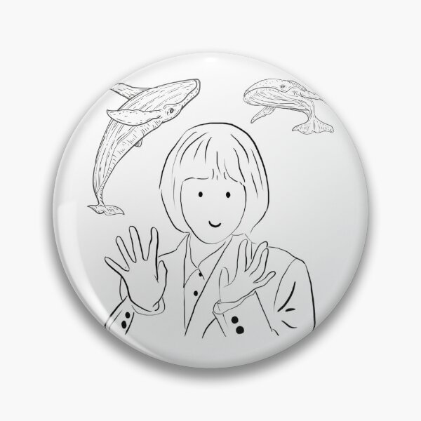 Item preview, Woo Yeong Woo line version &  whale background designed and sold by paintingtour.