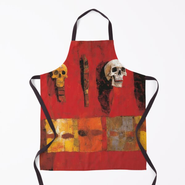 Item preview, Vibrant Mesoamerican Skulls designed and sold by ddaiart.