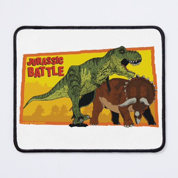 Item preview, Jurassic Park Dinosaurs Battle Tyrannosaurus Rex VS Triceratops designed and sold by March90.