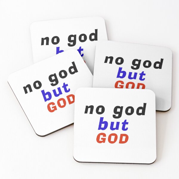 Item preview, No god But God designed and sold by PatternTitan.