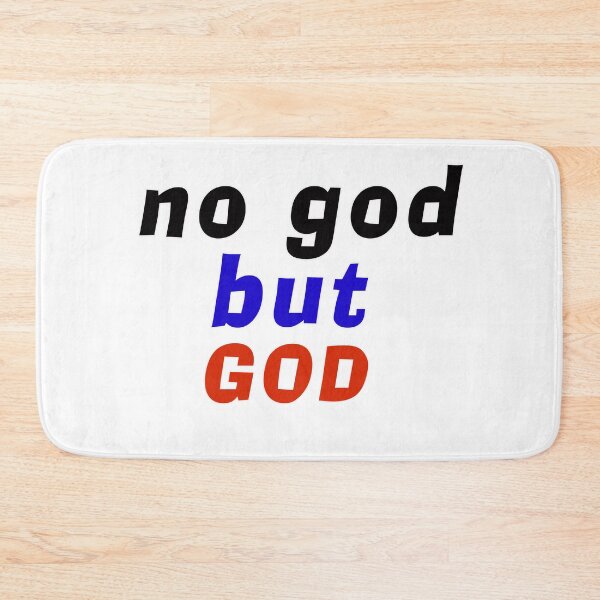 Item preview, No god But God designed and sold by PatternTitan.