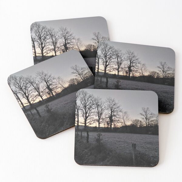 Item preview, Frosty Morning Sunrise In French Countryside designed and sold by JacquiRose23.
