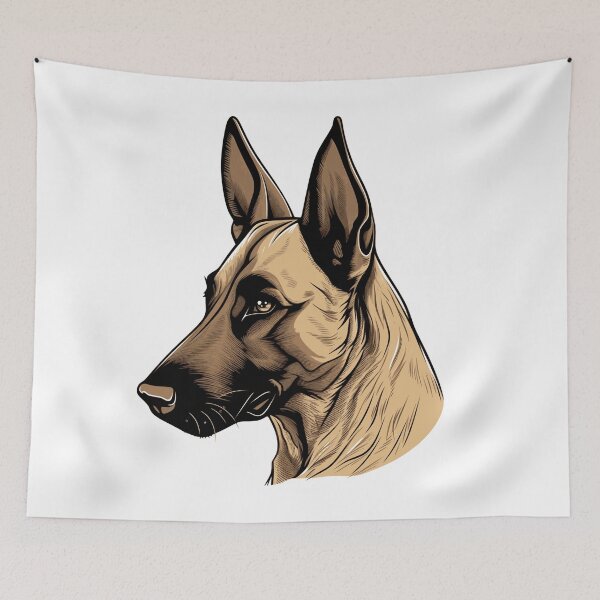 Item preview, Belgian Malinois designed and sold by Graffeine Art.