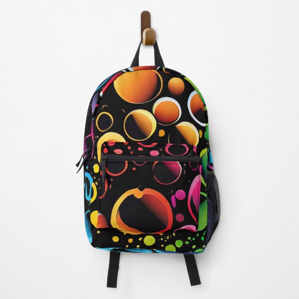 Item preview, Abstract design with circles in rainbow colors designed and sold by TheShirtempire.