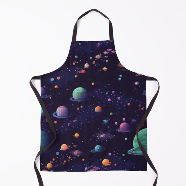 Item preview, Retro Galaxy Adventure - Planets and Spaceships designed and sold by delohill.