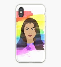 Vinilo o funda para iPhone Lauren Jauregui - Gay Pride Rainbow Flag