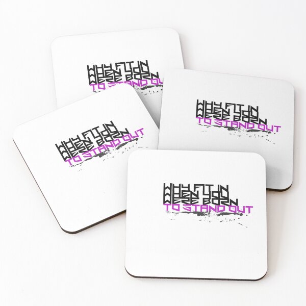 Item preview, why fit in when you were born to stand out designed and sold by KoumlisArt.