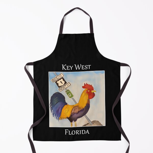 Item preview, Rooster and Mile marker 0 famous in Key West, Florida- WelshDesigns designed and sold by welshdesigns.
