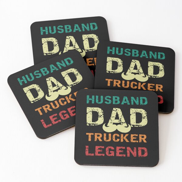 Item preview, Husband dad trucker legend designed and sold by knuppify.