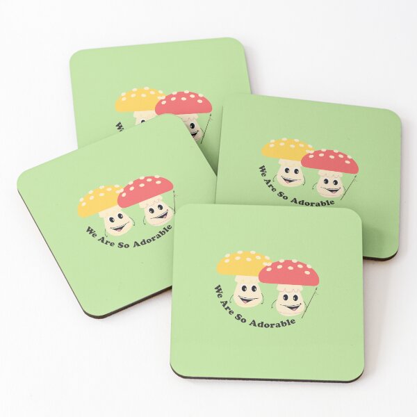 Item preview, Mushroom cartoon |  We are so adorable designed and sold by Priya Sehgal.