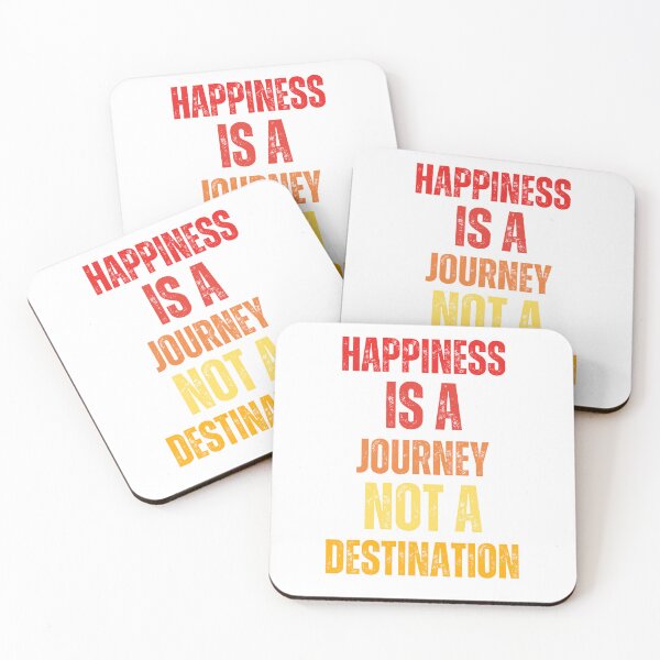 Item preview, Happiness Is A journey Not A destination designed and sold by DzynLand.