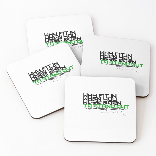 Item preview, why fit in when you were born to stand out designed and sold by KoumlisArt.