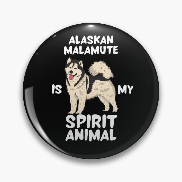 Item preview, Malamute Spirit Animal designed and sold by HuskyHuddle.