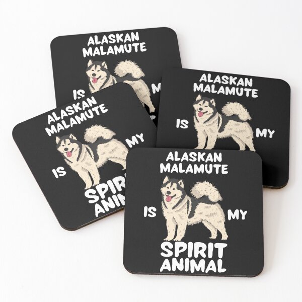 Aperçu de l'œuvre Animal spirituel malamute créée et vendue par HuskyHuddle.