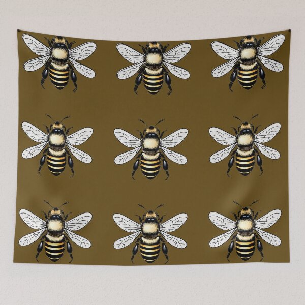 Item preview,  Beautiful Vintage Bee Pattern designed and sold by YourPattern.