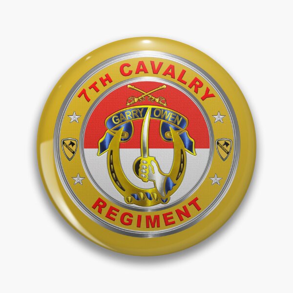 Item preview, 7th Cavalry Regiment Veteran designed and sold by SoldierAlways.