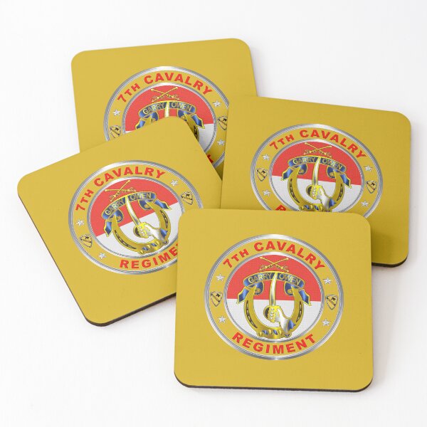 Item preview, 7th Cavalry Regiment Veteran designed and sold by SoldierAlways.