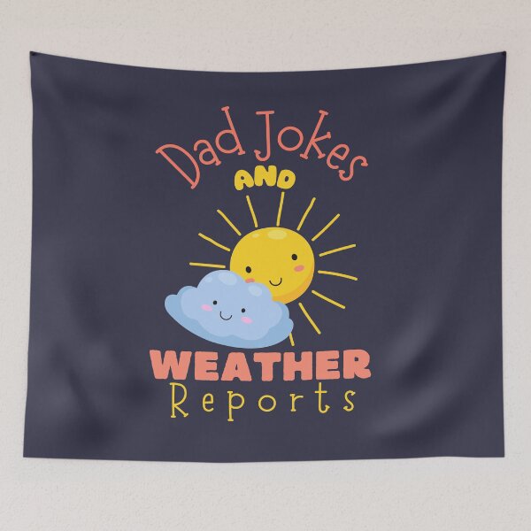 Item preview, Meteorologist Dad - Dad Jokes and Weather Reports designed and sold by TrippyHistory.